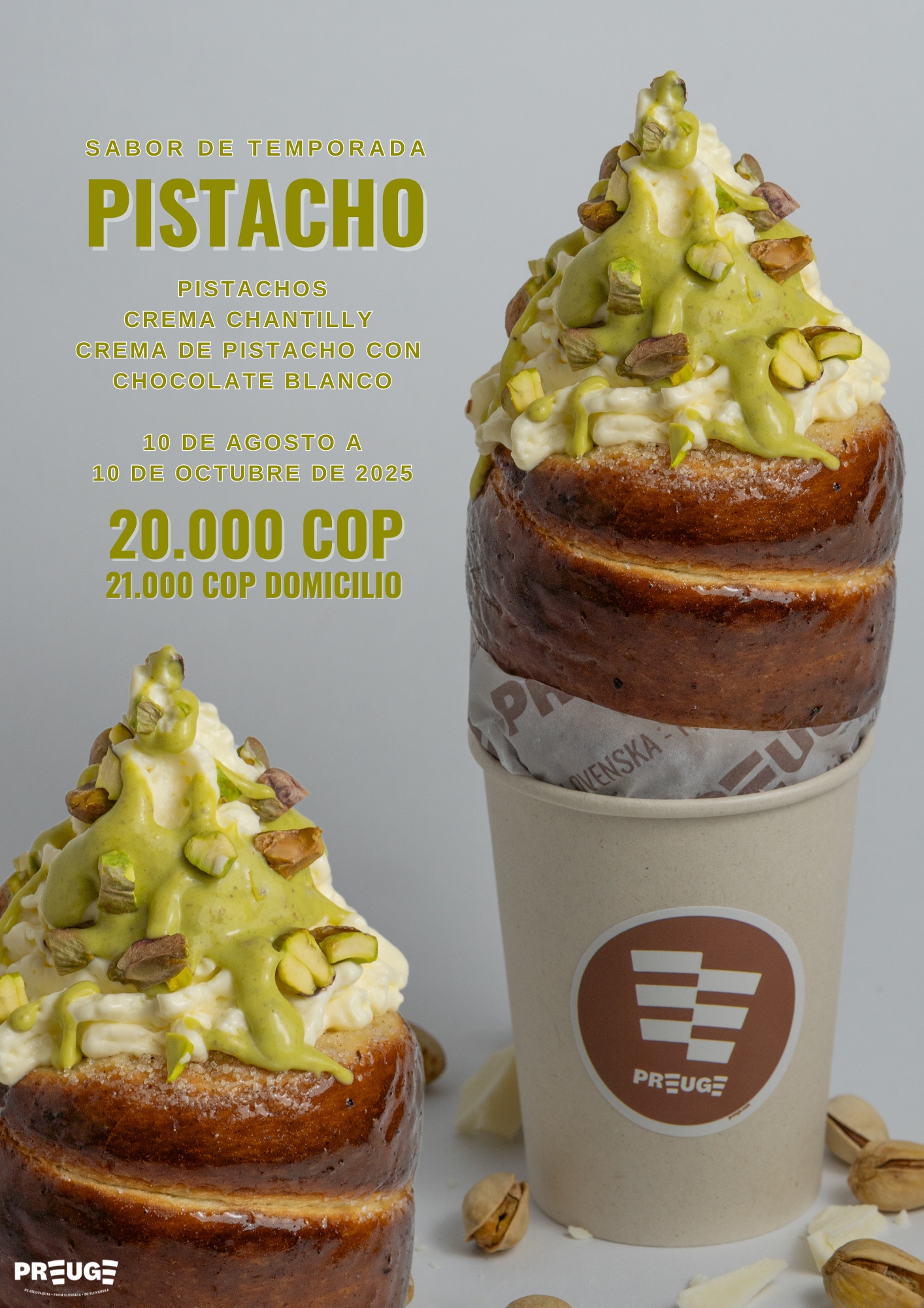 Pistachio Trdelnik