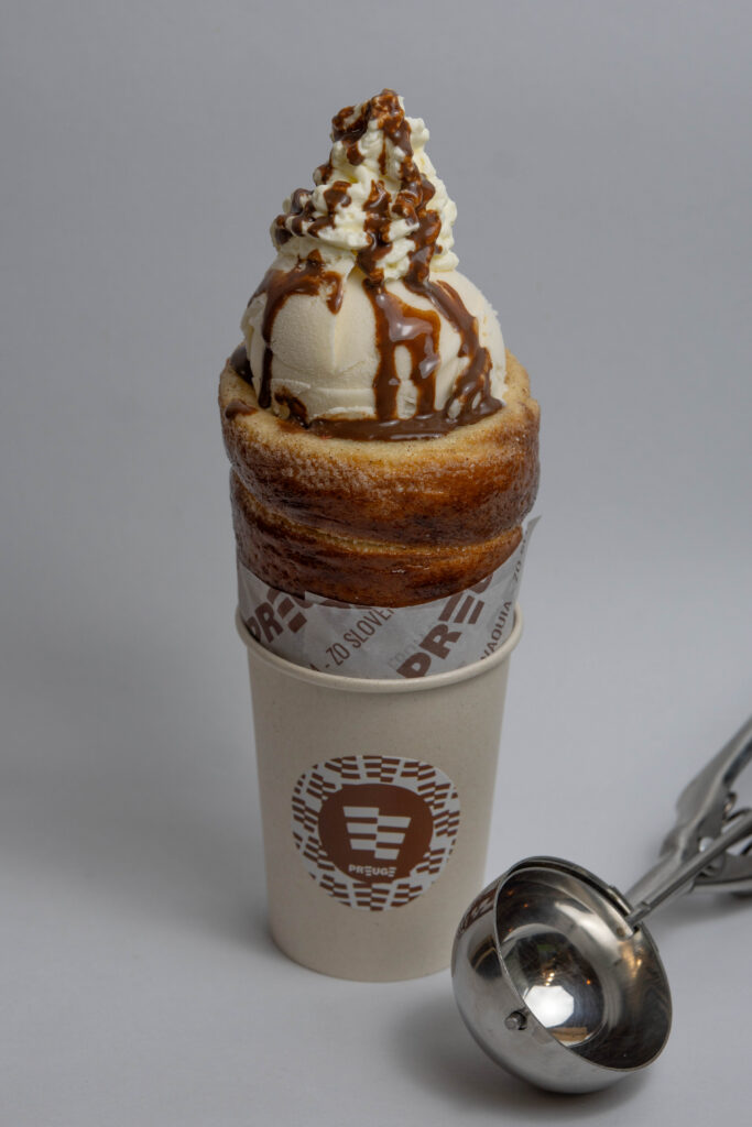 Ice Cream Trdelník – Preuge Pastelería Eslovaca, Bucaramanga